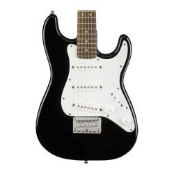 Guitarra Eléctrica Squier Mini Strat Laurel Fingerboard Black 0370121506