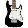Guitarra Eléctrica Squier Mini Strat Laurel Fingerboard Black 0370121506