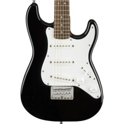 Guitarra Eléctrica Squier Mini Strat Laurel Fingerboard Black 0370121506