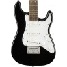 Guitarra Eléctrica Squier Mini Strat Laurel Fingerboard Black 0370121506
