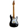 Guitarra Eléctrica Jet Eléctrica Jet Guitars Js 800 Relic, Negra Isjetjs800relibac