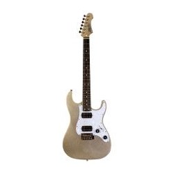 Guitarra Eléctrica Jet Eléctrica Jet Guitars Js 500, Silver Sparkle Isjetjs500srs
