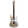 Guitarra Eléctrica Jet Eléctrica Jet Guitars Js 500, Silver Sparkle Isjetjs500srs