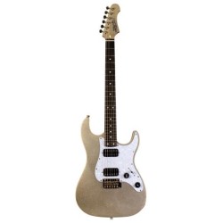 Guitarra Eléctrica Jet Eléctrica Jet Guitars Js 500, Silver Sparkle Isjetjs500srs