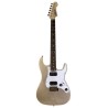 Guitarra Eléctrica Jet Eléctrica Jet Guitars Js 500, Silver Sparkle Isjetjs500srs