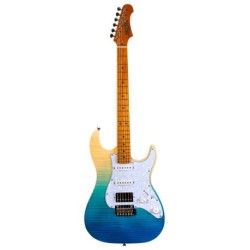 Guitarra Eléctrica Jet Eléctrica Jet Guitars Elect. Js 450, Transparent Blue Isjetjs450tbe