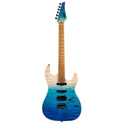 Guitarra Eléctrica Jet Jet Guitars Js 1000, Transparent Blue Isjetjs1000tbe
