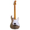 Guitarra Eléctrica Jet Eléctrica Jet Guitars Elect. Js 450, Transparent Black Isjetjs450tba