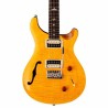 Guitarra Eléctrica Prs Se Custom 22 Semi Hollow, Santana Yellow Con Gig Bag 111436Sy