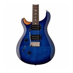 Guitarra Eléctrica Prs Se Custom 24, Faded Blue Burst Zurda 101794Dc
