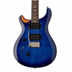 Guitarra Eléctrica Prs Se Custom 24, Faded Blue Burst Zurda 101794Dc