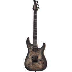 Guitarra Eléctrica Schecter C 6 Pro Charcoal Burst Issccc6procbu