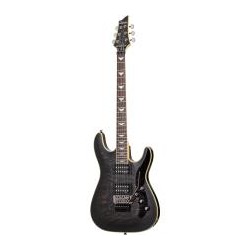 Guitarra Eléctrica Schecter Omen Extrm 6 Negro Transparente Issccomenext6tbk