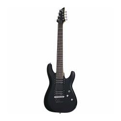 Guitarra Eléctrica Schecter C 7 Deluxe Negro Satinado Issccc7deluxesbk