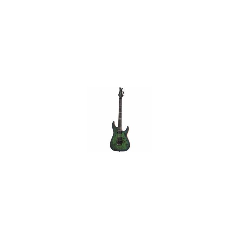 Guitarra Eléctrica Schecter C 6 Fr Pro Aqua Burst Issccc6frproaqb