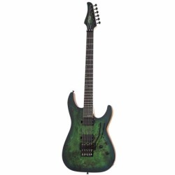 Guitarra Eléctrica Schecter C 6 Fr Pro Aqua Burst Issccc6frproaqb