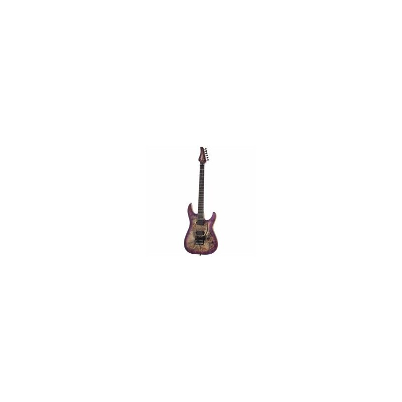 Guitarra Eléctrica Schecter C 6 Fr Pro Aurora Burst Issccc6frproaub