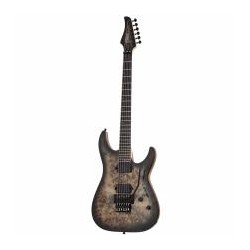 Guitarra Eléctrica Schecter C 6 Fr Pro Charcoal Burst Issccc6frprocbu