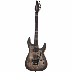 Guitarra Eléctrica Schecter C 6 Fr Pro Charcoal Burst Issccc6frprocbu