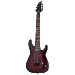 Guitarra Eléctrica Schecter Omen Elite 7 Black Cherry Burst (Bchb) Issccomnel7beb