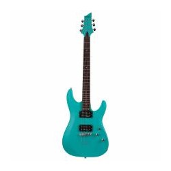 Guitarra Eléctrica Schecter C 6 Deluxe Satin Aqua Issccc6deluxesaq