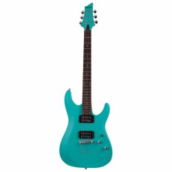 Guitarra Eléctrica Schecter C 6 Deluxe Satin Aqua Issccc6deluxesaq