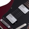 Guitarra Eléctrica Schecter Pt Fastback Ii B Rojo Metalico Issccptfstbkiimrd