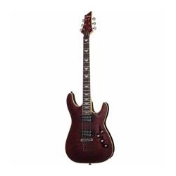 Guitarra Eléctrica Schecter Modelo Omen Extreme 6 Bcr Cereza Negro Issccomenext6bcr