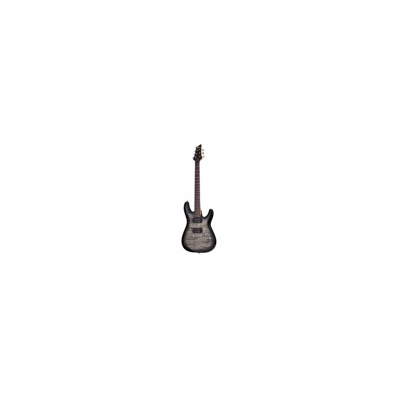 Guitarra Eléctrica Schecter C 6 Plus Carbon Sombreado Issccc6pluschb