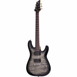 Guitarra Eléctrica Schecter C 6 Plus Carbon Sombreado Issccc6pluschb
