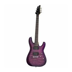 Guitarra Eléctrica Schecter C 6 Plus Magenta Electrico Issccc6plusema