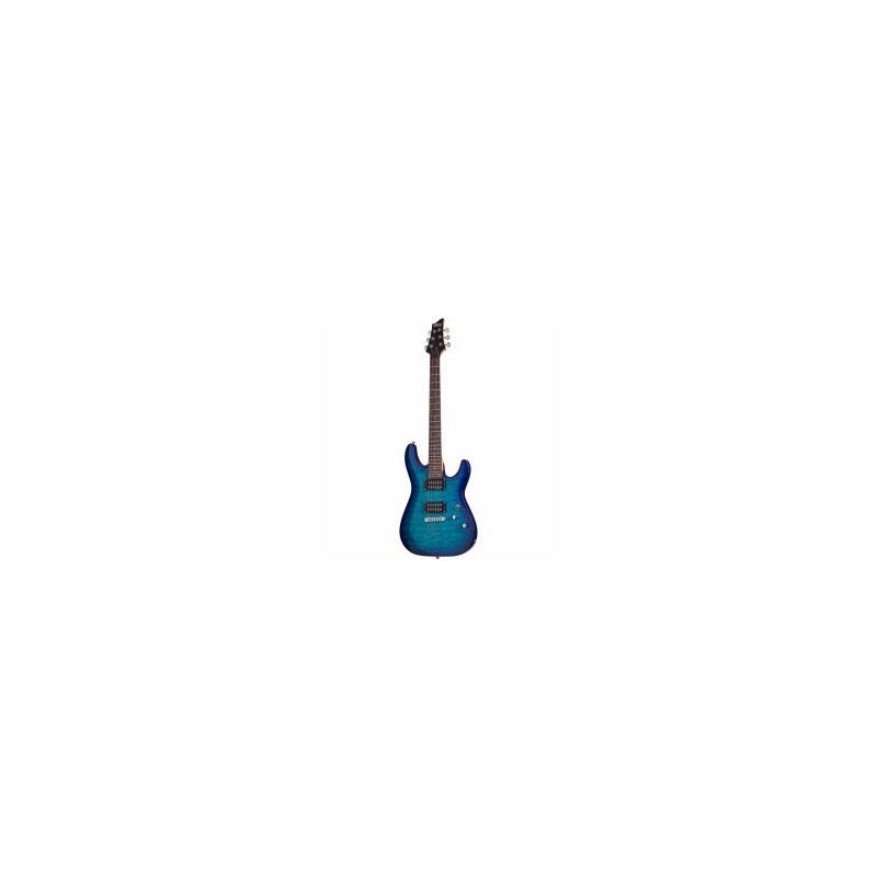 Guitarra Eléctrica Schecter C 6 Plus Azul Oceano Sombreado Issccc6plusobb