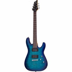 Guitarra Eléctrica Schecter C 6 Plus Azul Oceano Sombreado Issccc6plusobb