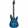 Guitarra Eléctrica Schecter C 6 Plus Azul Oceano Sombreado Issccc6plusobb