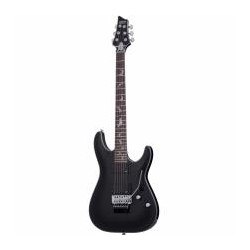 Guitarra Eléctrica Schecter Damien Plati 6 Fr Negro Satinado Issccdamiepl6fsbk