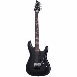 Guitarra Eléctrica Schecter Damien Plati 6 Fr Negro Satinado Issccdamiepl6fsbk