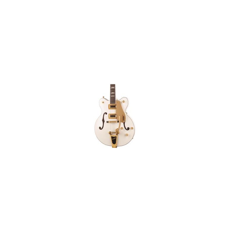 Guitarra Eléctrica Gretsch G5422tg Electromatic Classic Hollow Body Double Cut Con Bigsby Y Maquinaria Dorada Snowcrest White 25