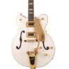 Guitarra Eléctrica Gretsch G5422tg Electromatic Classic Hollow Body Double Cut Con Bigsby Y Maquinaria Dorada Snowcrest White 25