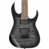 Guitarra Eléctrica Ibanez Gio Rg'' De 7 Cuerdas Mod: Grg7221qa Tks Negro Transparente Sombreado 8202756