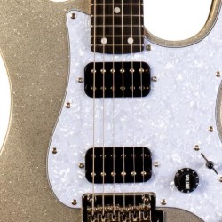 Guitarra Eléctrica Jet Eléctrica Jet Guitars Js 500, Silver Sparkle Isjetjs500srs