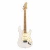 Guitarra Eléctrica Stagg Stagg Serie 55 Con Cuerpo Sólido De Paulownia Ses55whb