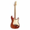 Guitarra Eléctrica Stagg Stagg Serie 55 Con Cuerpo Sólido De Paulownia Ses55stfred