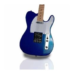 Guitarra Eléctrica Logan Tipo Tlr Azul Legtt1bl