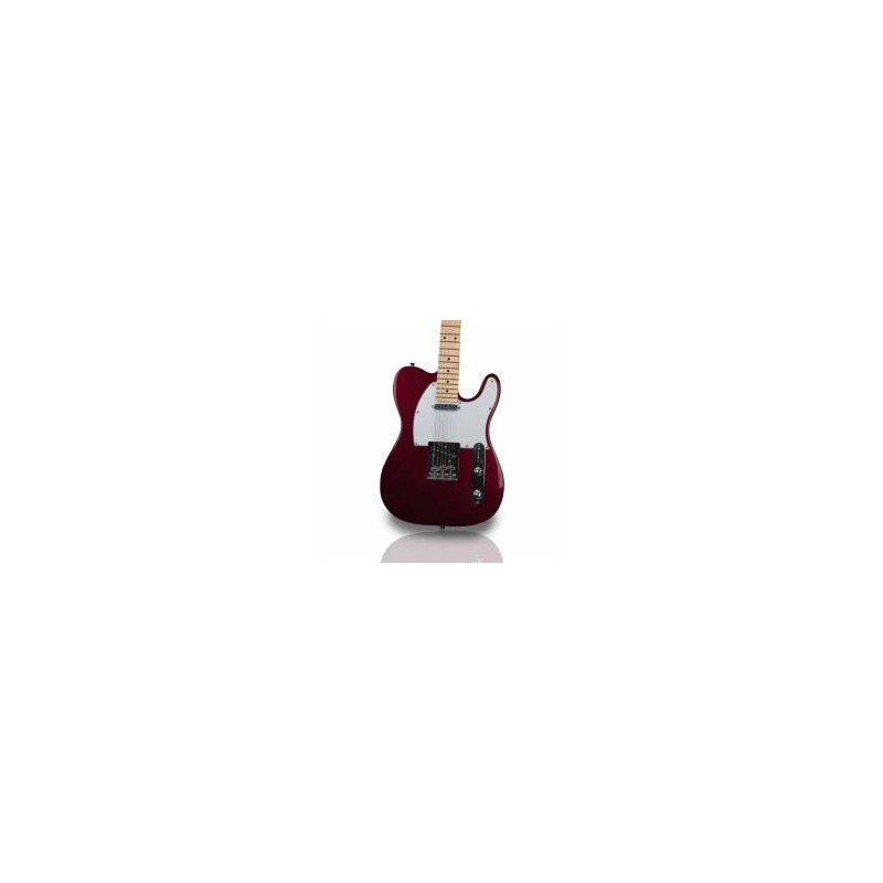 Guitarra Eléctrica Logan Tipo Tlr Rojo Metalico Legtt1mrd