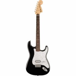Guitarra Eléctrica Fender Tom Delonge Stratocaster, Edición Limitada Black 0148020306
