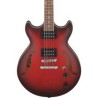 Guitarra Eléctrica Ibanez Artcore Mod. Am53 Srf Sombreado Rojo Mate 8202598
