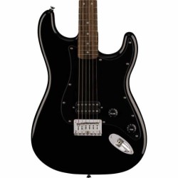 Guitarra Eléctrica Squier Squier Sonic Stratocaster Ht H, Black Pickguard Black 0373301506