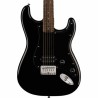 Guitarra Eléctrica Squier Squier Sonic Stratocaster Ht H, Black Pickguard Black 0373301506