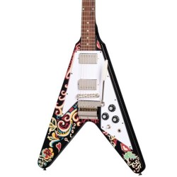 Guitarra Eléctrica Epiphone Jimi Hendrix "Love Drops" Flying V C/ Estuche Rígido Ecjhfvebnh3