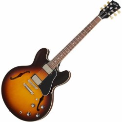 Guitarra Eléctrica Gibson Es 335 Satén Satén Vintage Burst Es35s00svnh1